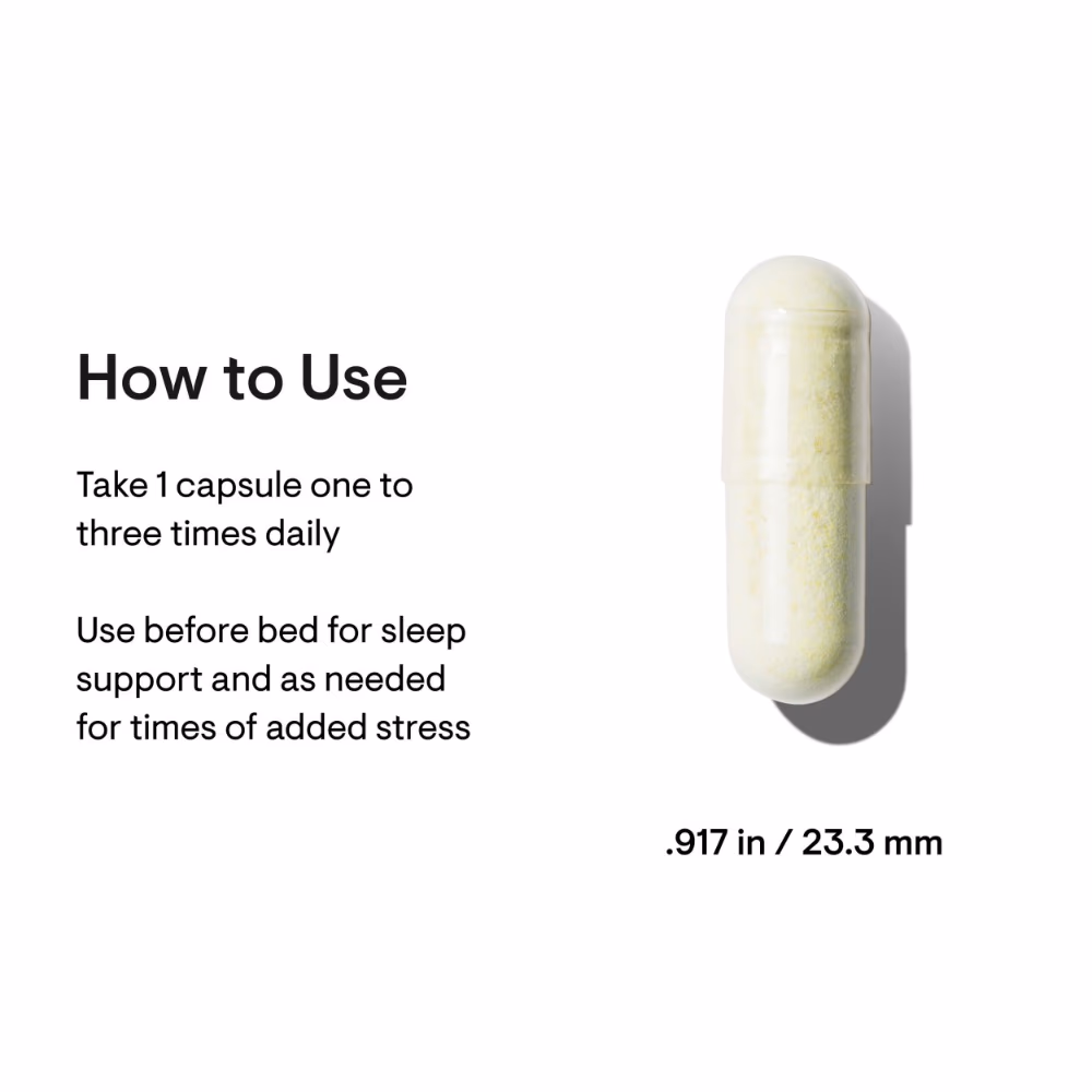 Thorne PharmaGABA – 60 Capsules 3