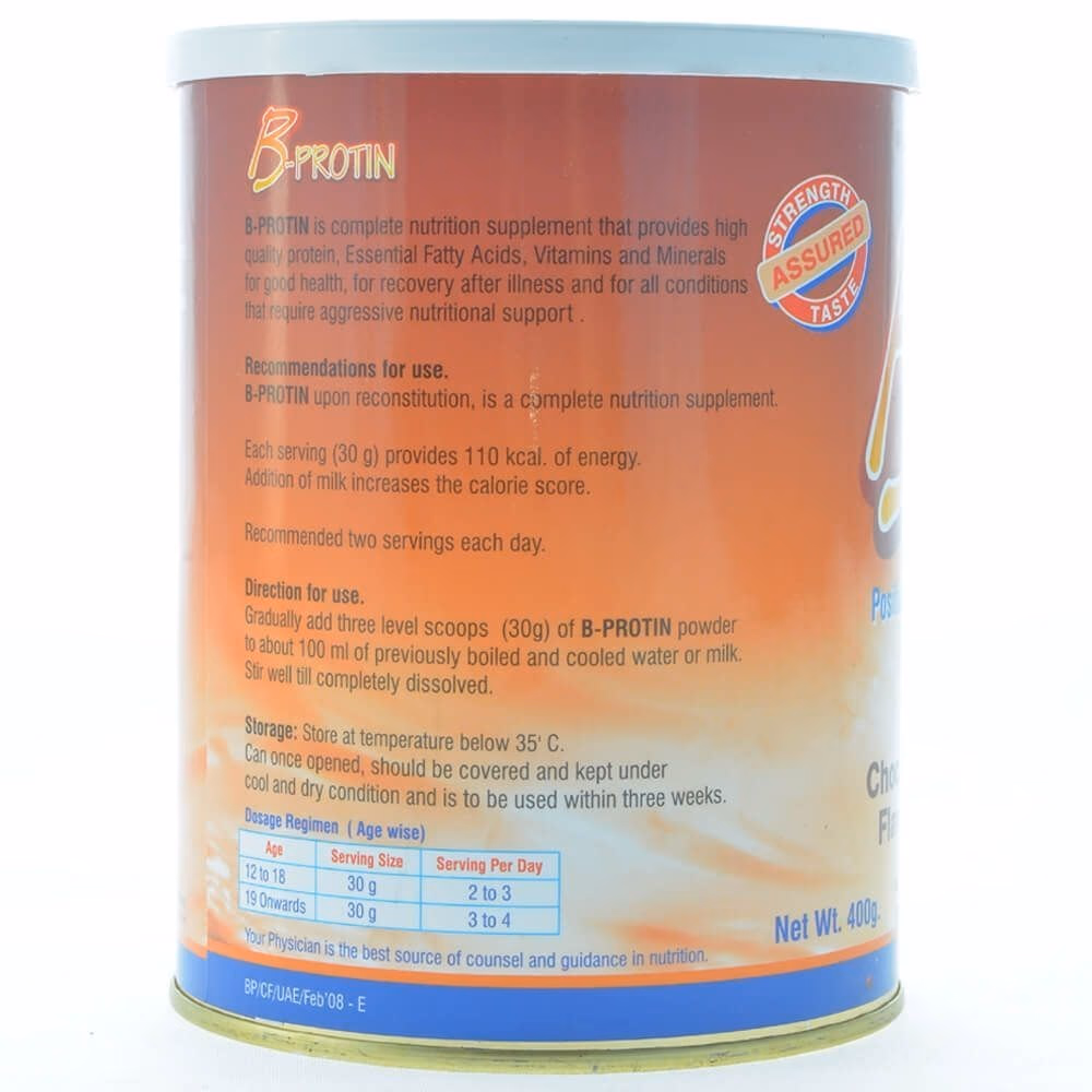 B Protin 400G Chocolate 3