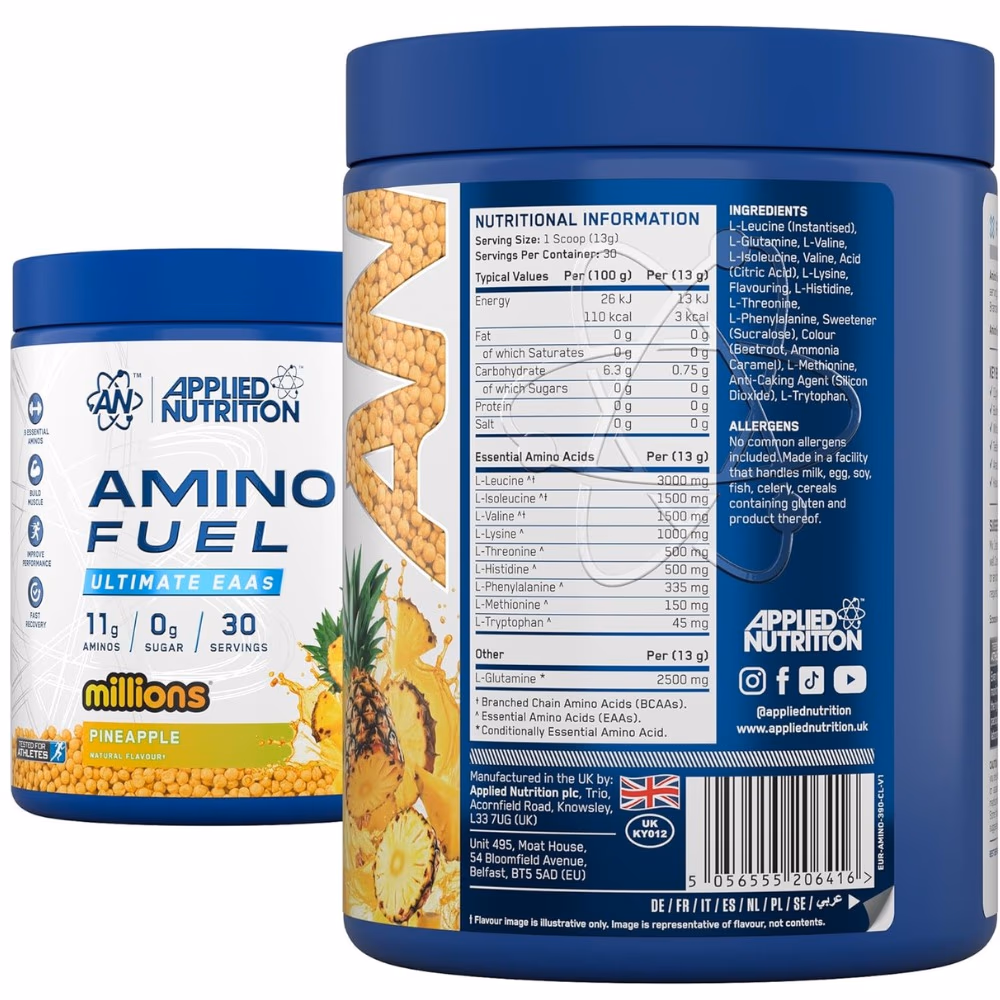 Applied Nutrition Amino Fuel EAA Pineapple 30 Servings 2