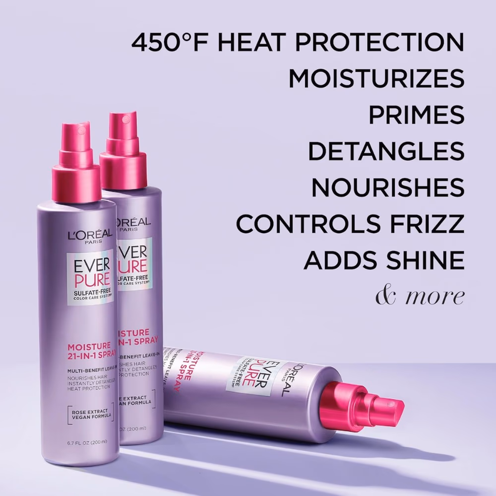 LOreal Ever Pure Moisture 21 in 1 Hair Spray 200ml 3