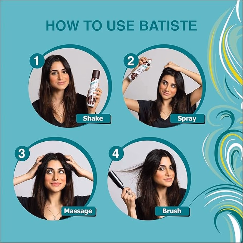 Batiste Dry Shampoo Damage Control 200ml 3