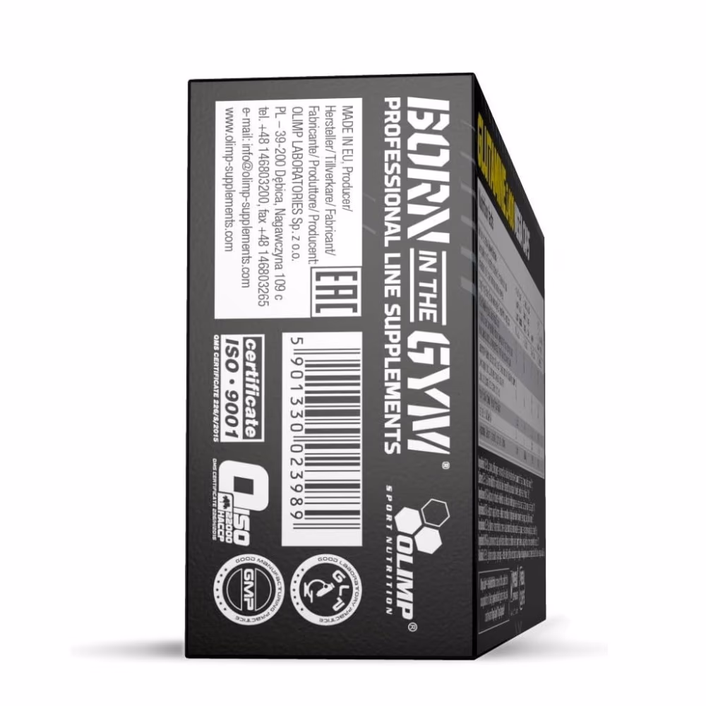 Olimp Glutamine 1400 Mega Caps 120 Capsules 3