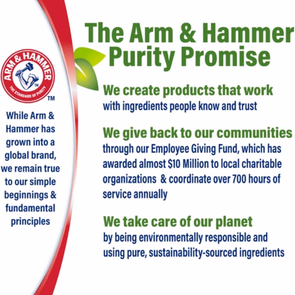 ARM and HAMMER Essentials Deodorant Unscented 71g 4