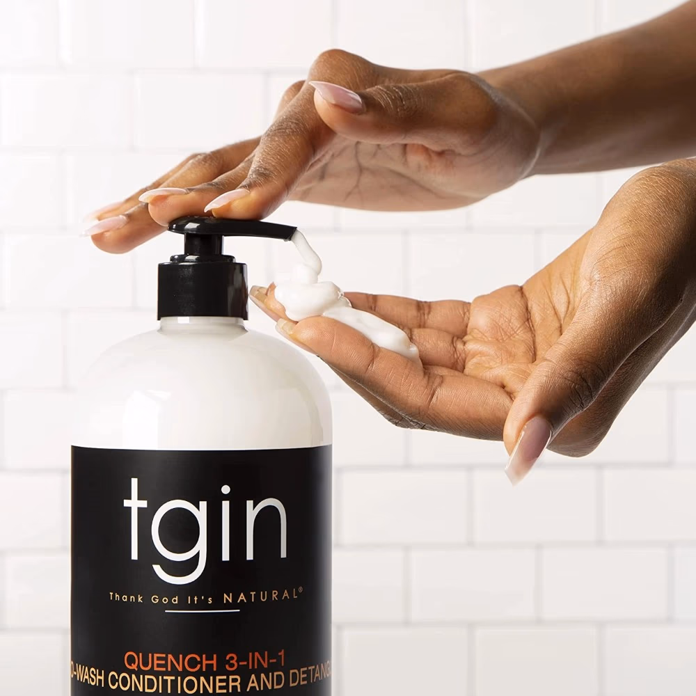 TGIN Quench 3 in 1 Co-Wash Conditioner &amp; Detangler 384ml 4