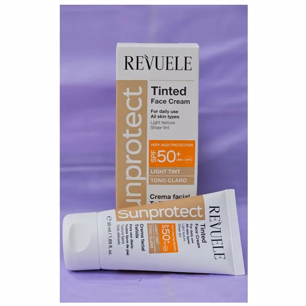 Revuele Sunprotect Tinted Face Cream SPF50+ Light Tint 50ml 3