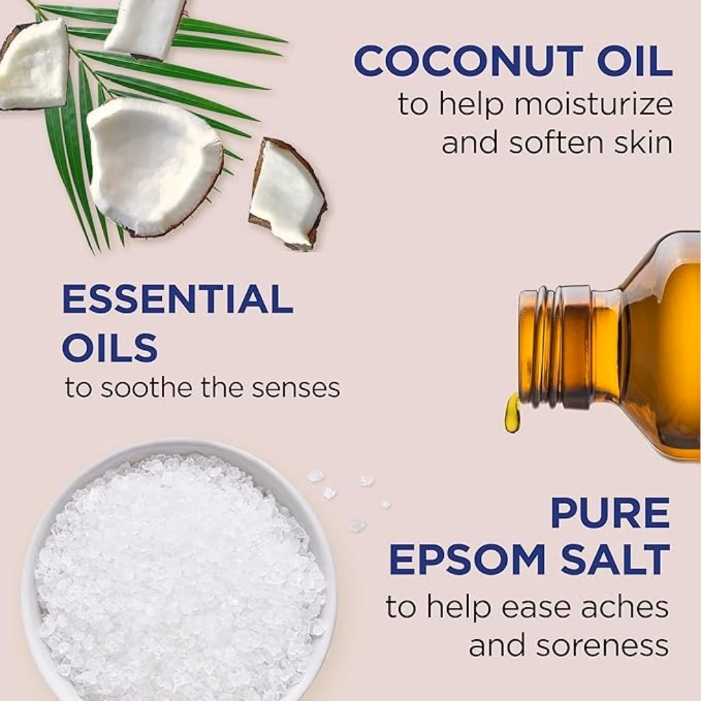 Dr Teal's Foaming Bath with Coconut Oil, 1.36kg 2