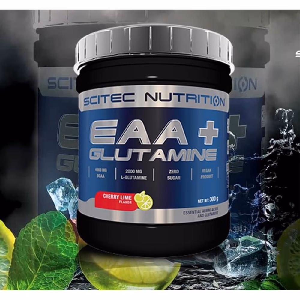 Scitec Nutrition EAA + Glutamine Cherry Lime 300g 3