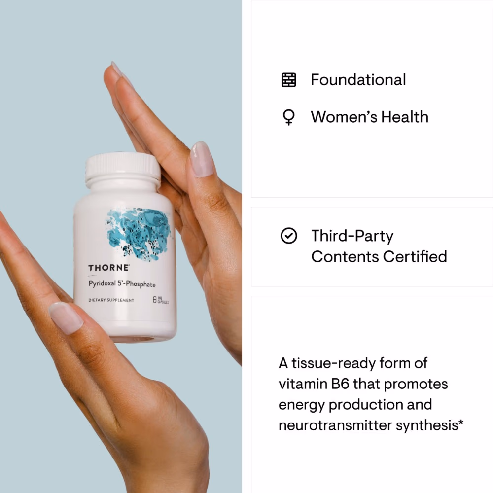 Thorne Pyridoxal 5-Phosphate – 180 Capsules 5