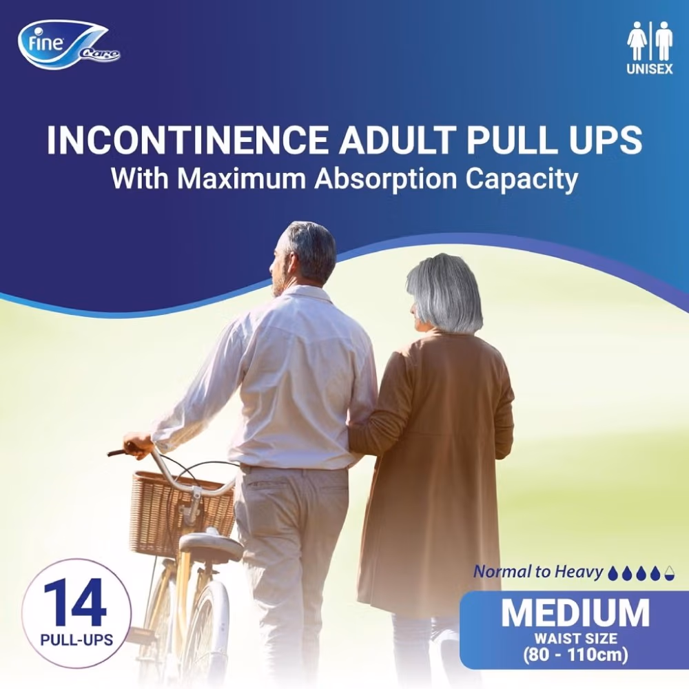 Fine Care Adult Diaper Medium Size 14 Pull-ups 5