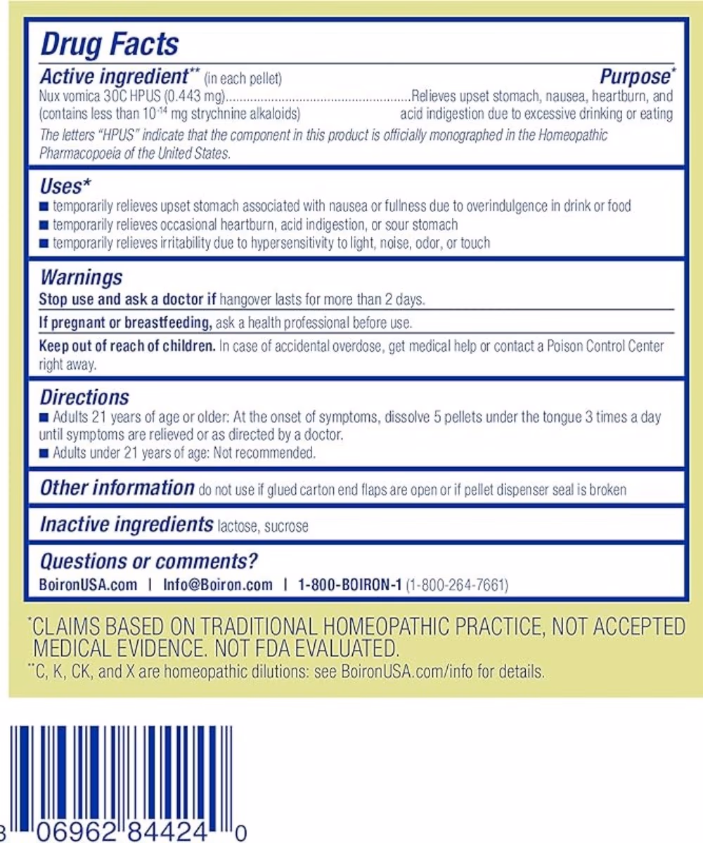 Boiron Nux Vomica 30CH 3