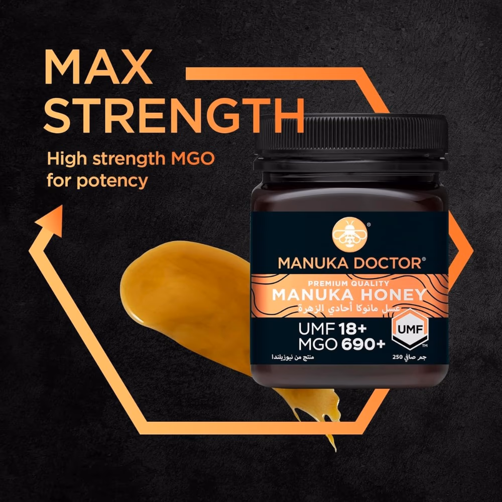Manuka Doctor Manuka Honey UMF 18+ (MGO 690) 250g 3