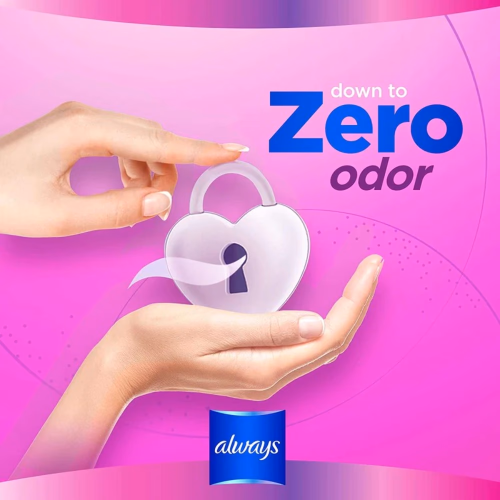 Always Diamond with Flex Foam - Ultra Thin Large Pads - 13 Pads 4
