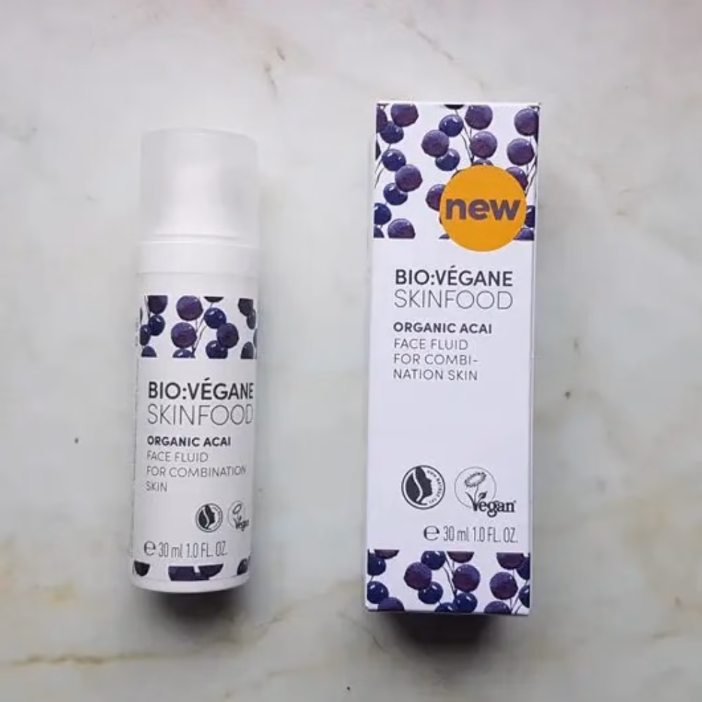 BIO VEGANE Skinfood Organic Acai Face Fluid 30ml 3