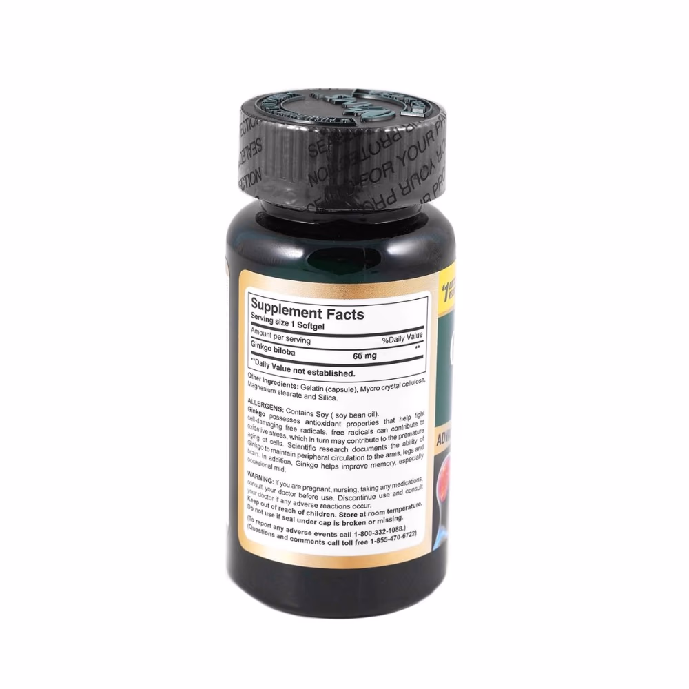AMS Ginkgo Biloba Softgel 60S 3