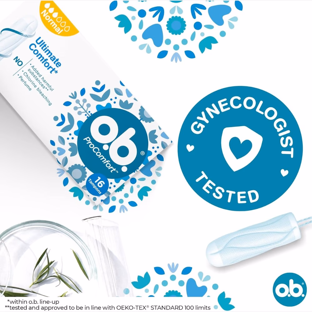 OB ProComfort Normal Tampons 16s 2