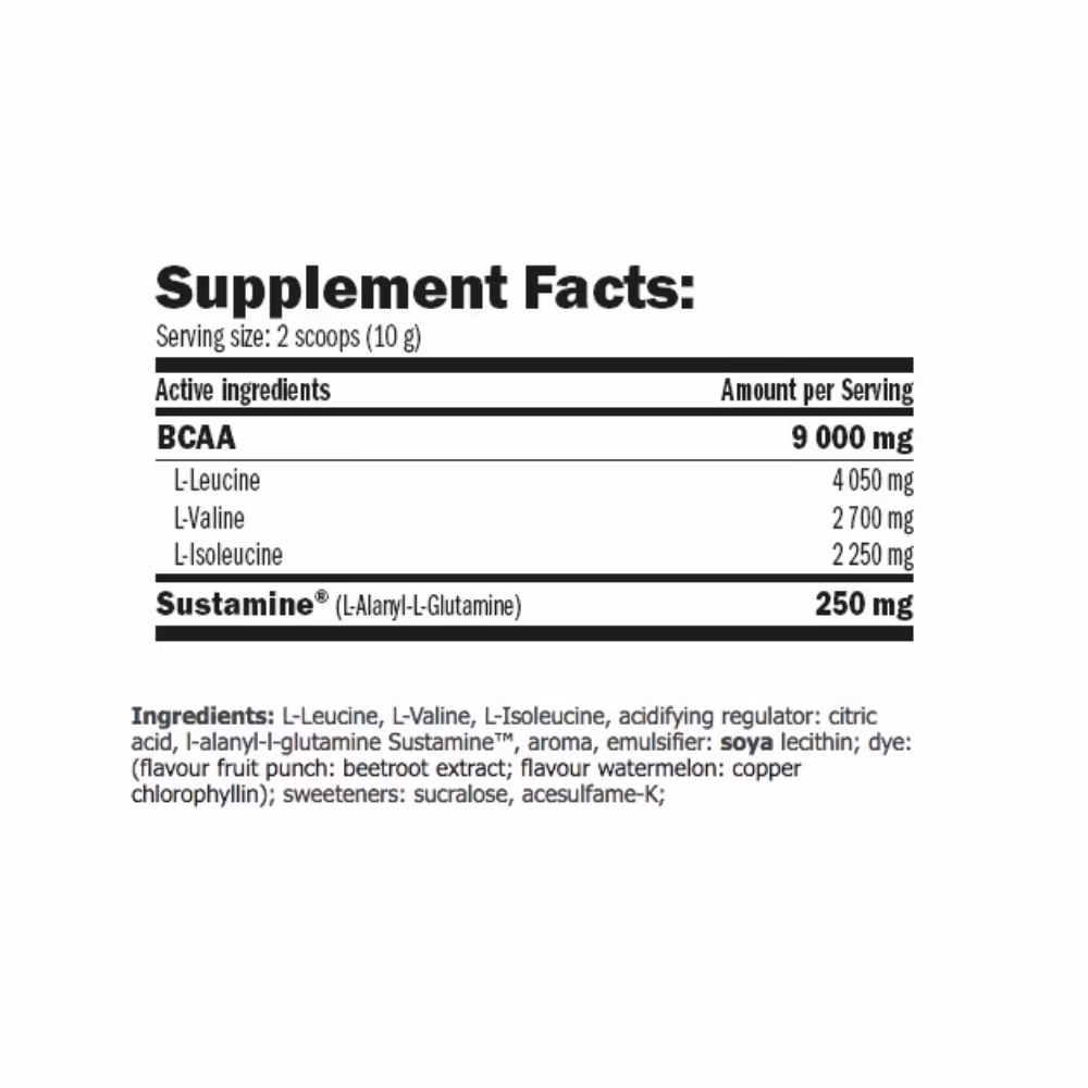 Amix Synchro BCAA Fruit Punch 300g 4