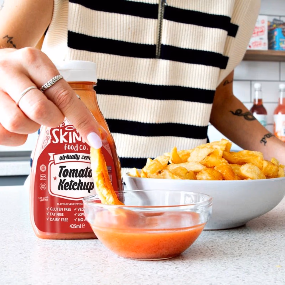 The Skinny Food Tomato Ketchup Sauce 425ml 3