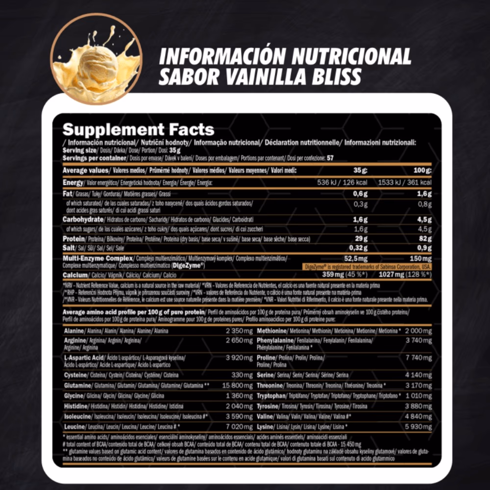 Amix Micellar Casein Vanilla Bliss 2kg 2