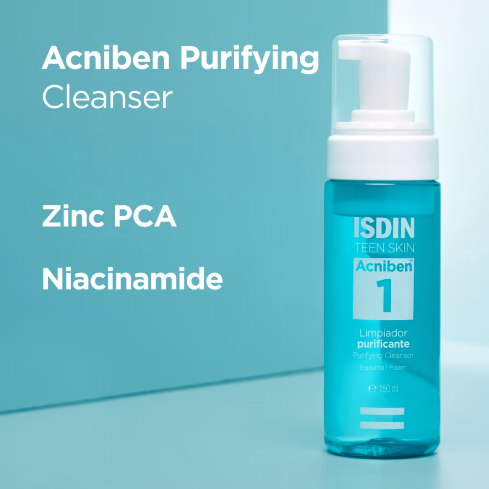 Isdin Acniben Teen skin Cleansing Foam 150ml 5