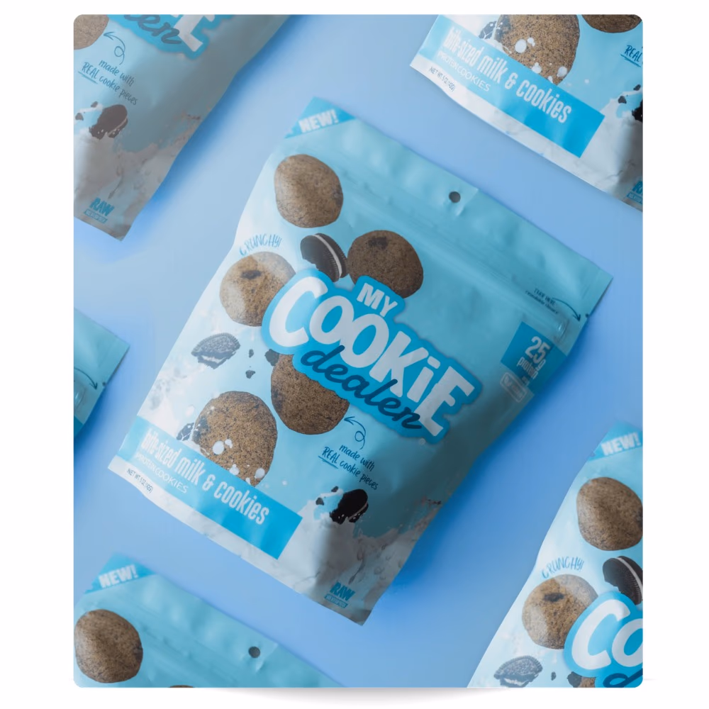 My Cookie Dealer Crunchy Bite-Sized Milk & Cookies 142g 3