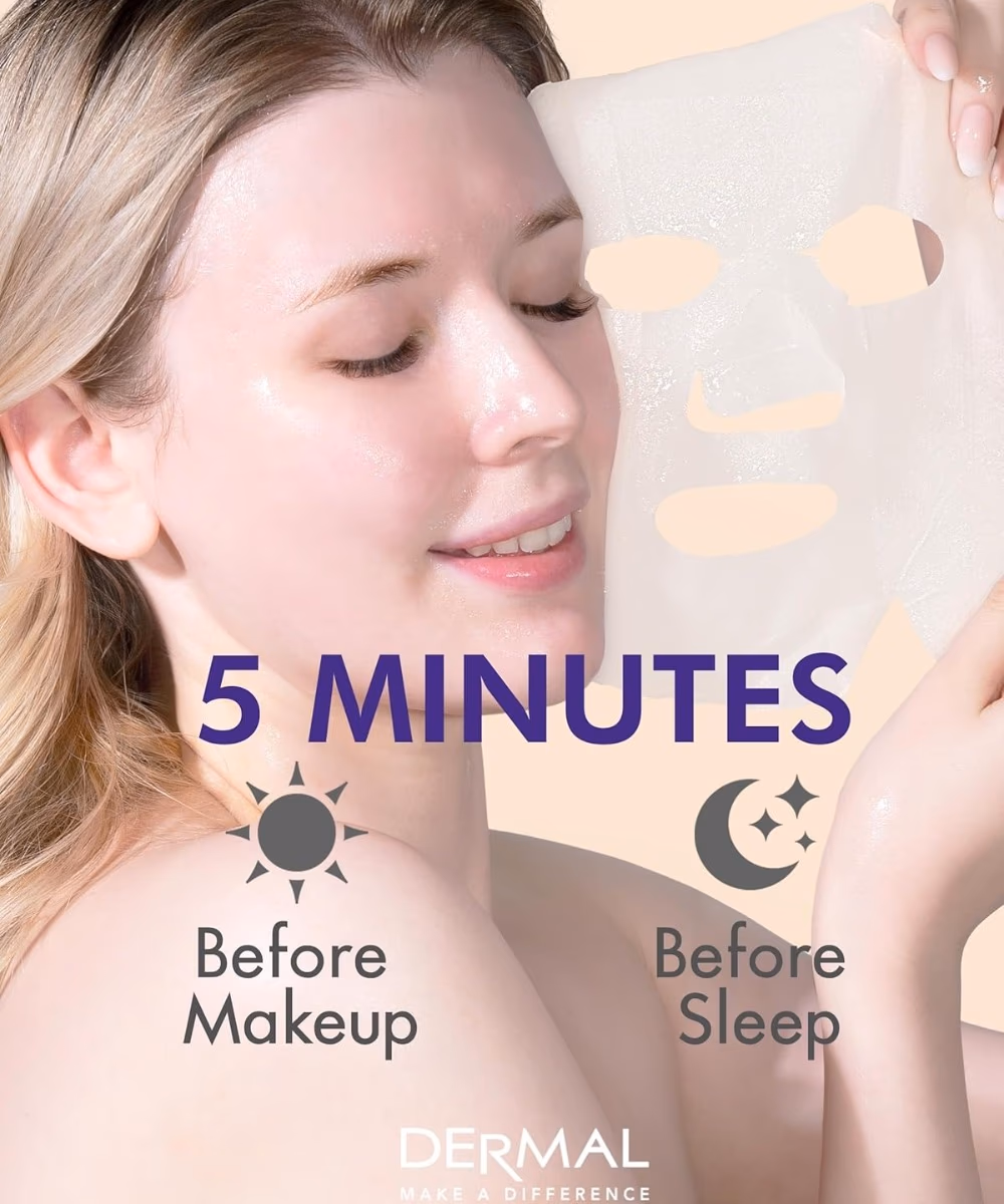 Dermal Lavender Collagen Essence Mask 23g 3