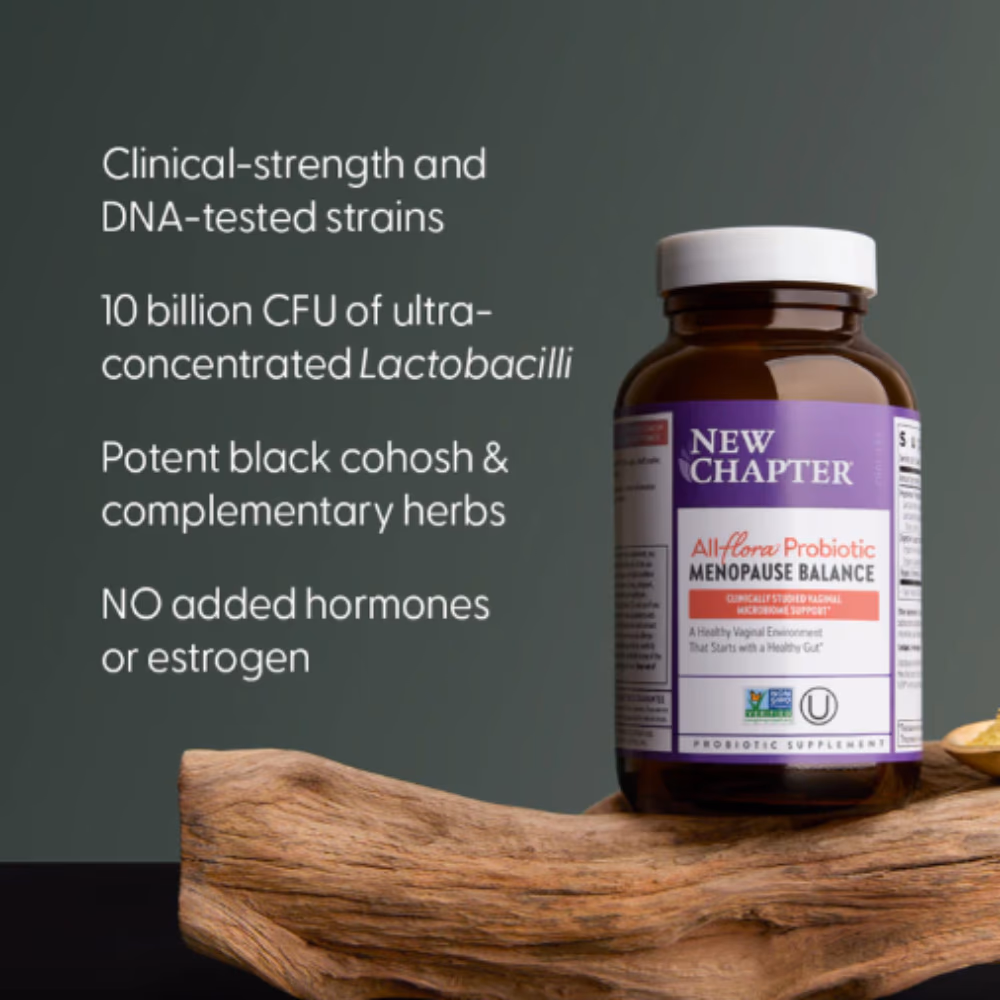 New Chapter All-Flora Probiotic Menopause Capsules 30s 3