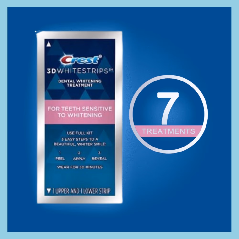 Crest 3D White Strips Gentle Routine 28 Strips 3