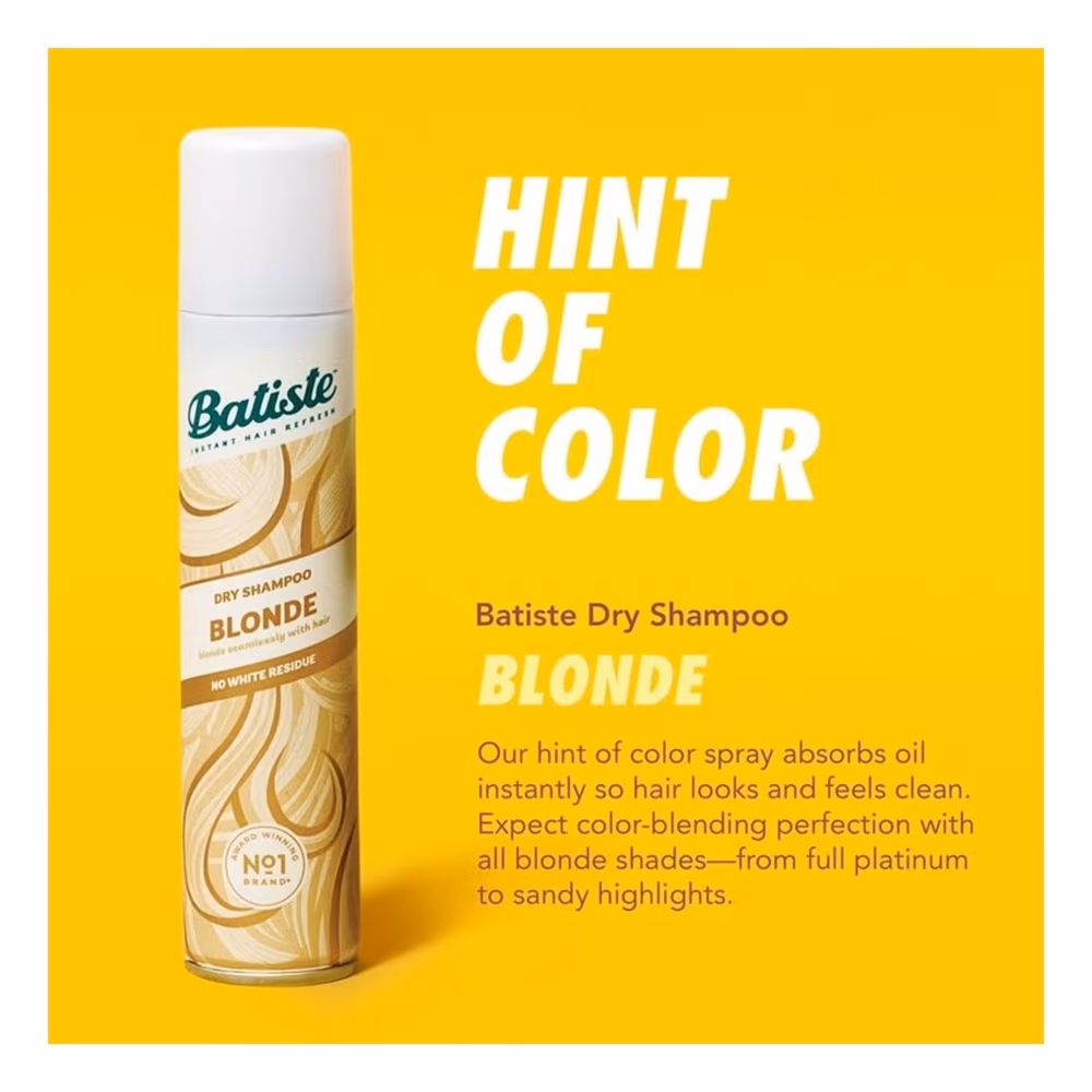 Batiste Dry Shampoo Blonds 200ml 4