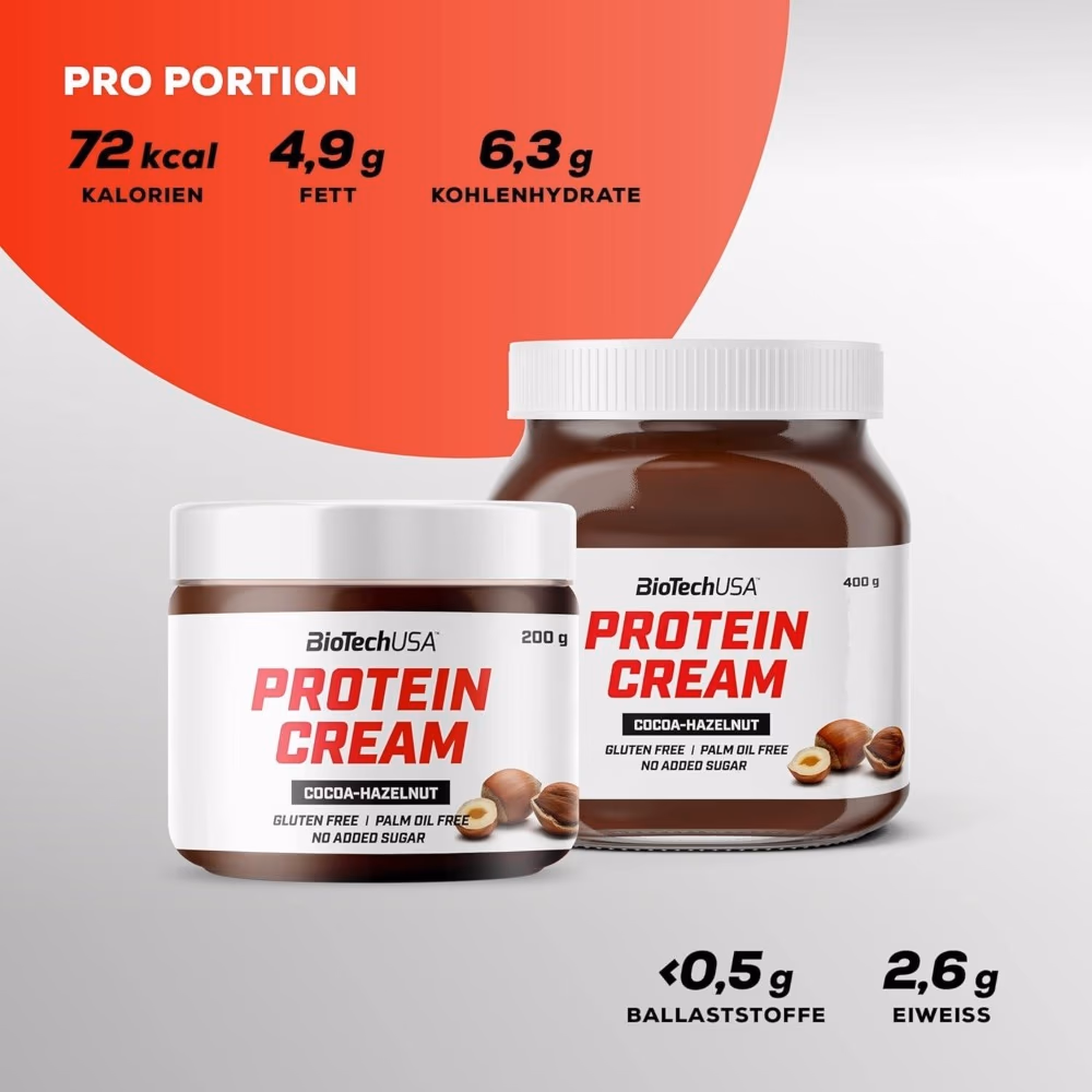 BioTech USA Protein Cream 400gm 5