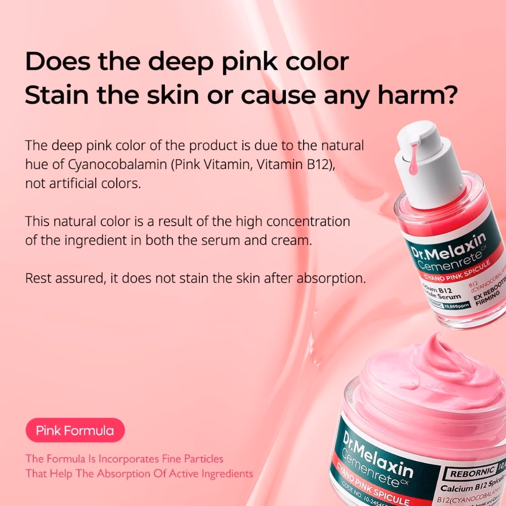 Dr Melaxin Calcium Pink Spicule Cream 50g 5