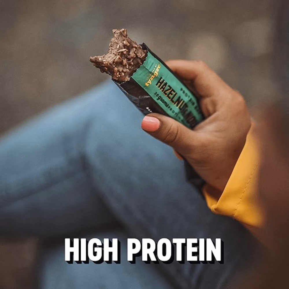 Barebells Vegan Hazelnut Nougat Protein Bar 55gm - Box of 12 4