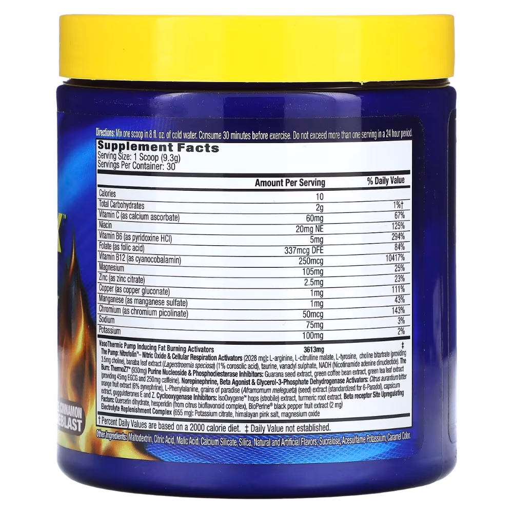 MHP Anadrox Pump & Burn Apple Cinnamon (279g) 2