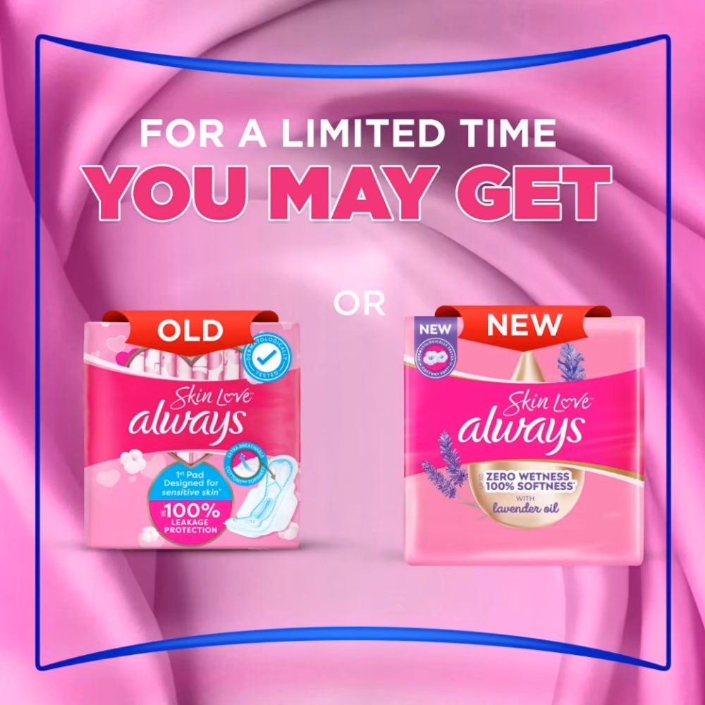Always Skin Love Maxi Thick Large Pads - 30s 2