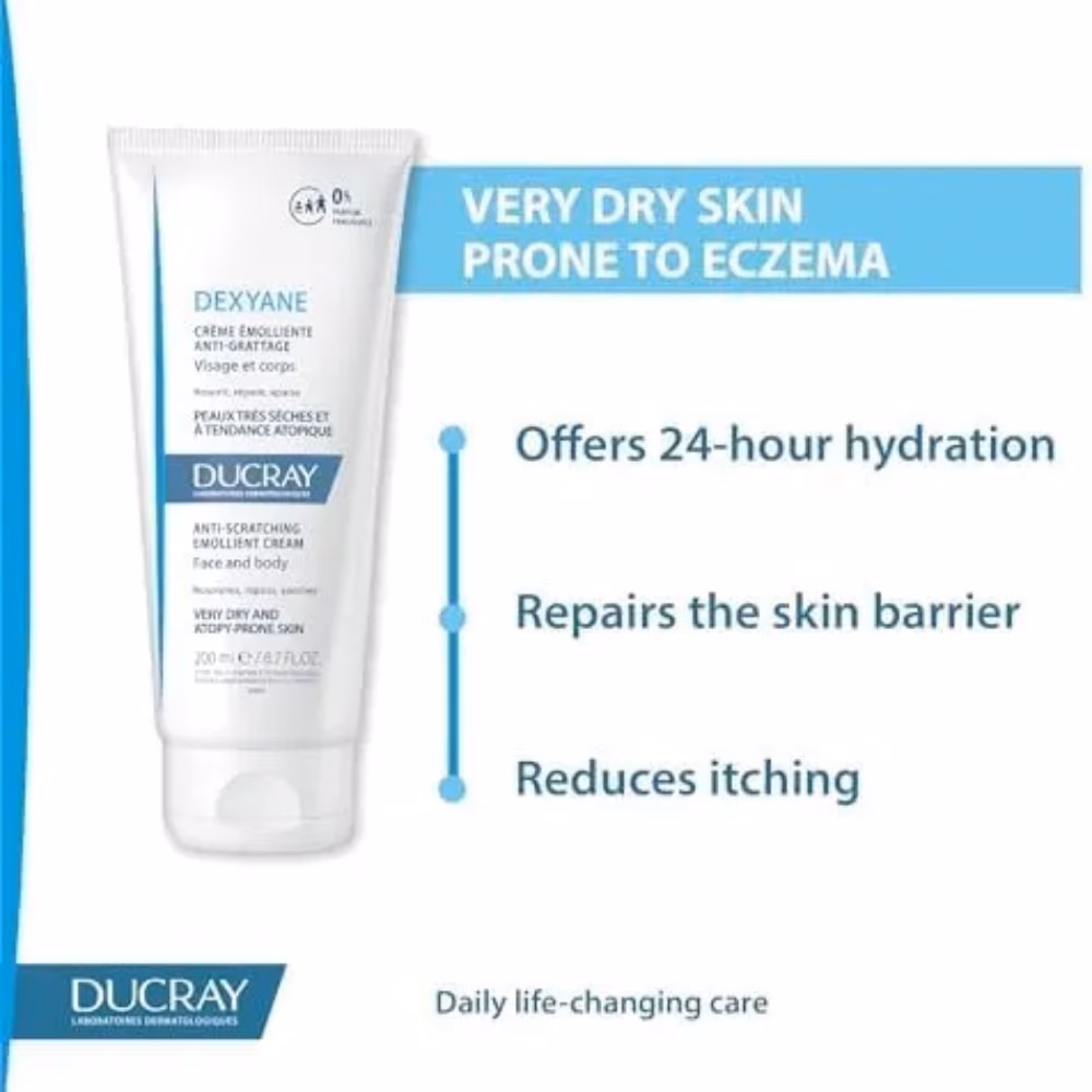 Ducray Dexyane Emolient Cream 200ml 4