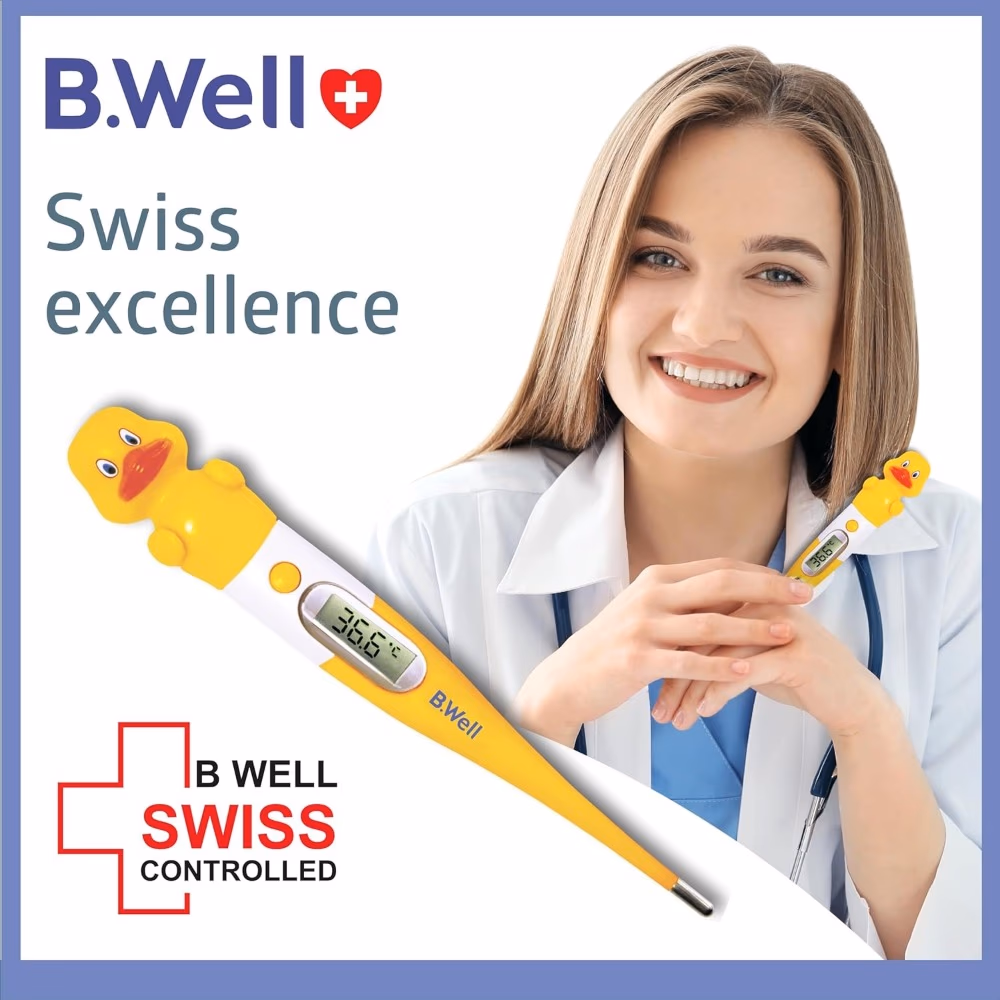 B.Well Digital Thermometer Yellow Duck PRO-06 5