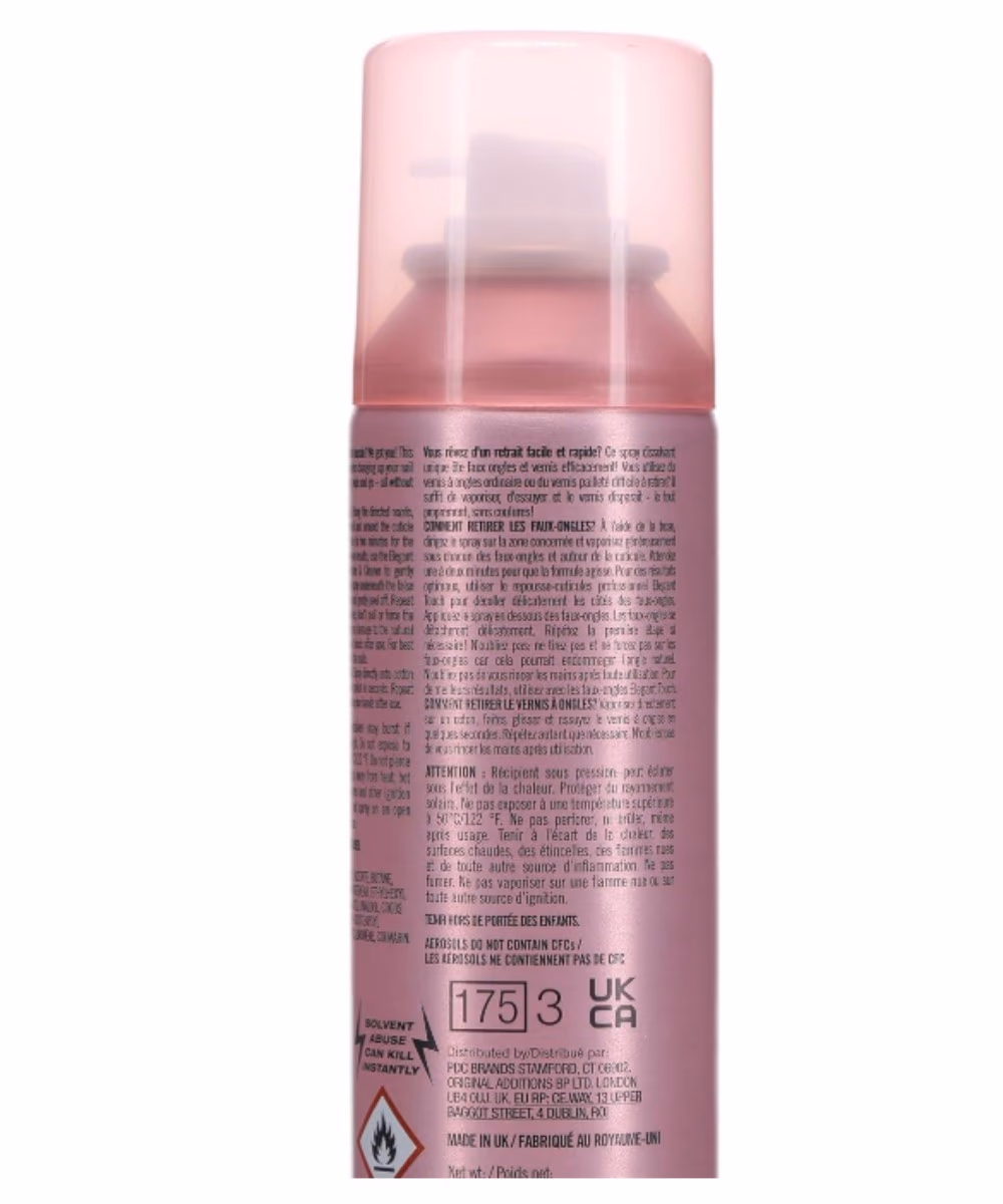 Elegant Touch Spray Em Off Nail Polish Remover 125ml 2