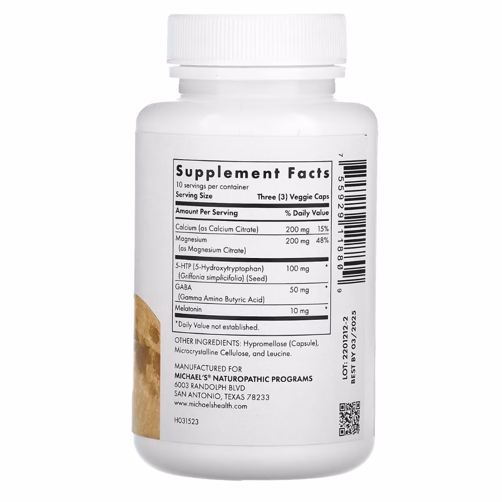Michaels Health Sleep Factors - 30 Vegan Capsules 2
