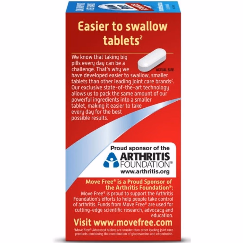 Schiff Move Free Joint Advanced MSM + Vitamin D3 80 Tablets  2