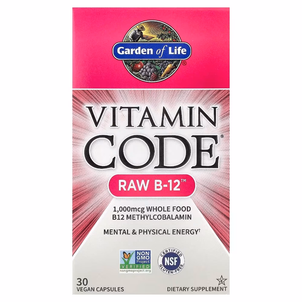 Garden Of Life Vitamin Code Raw B-12 VegCapsules 30S 2