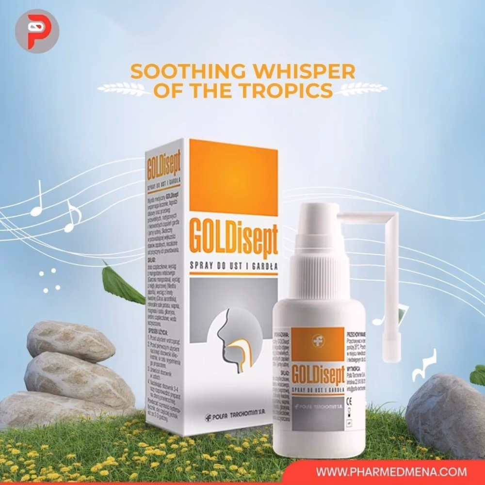 Goldisept Throat Spray 25ml 3