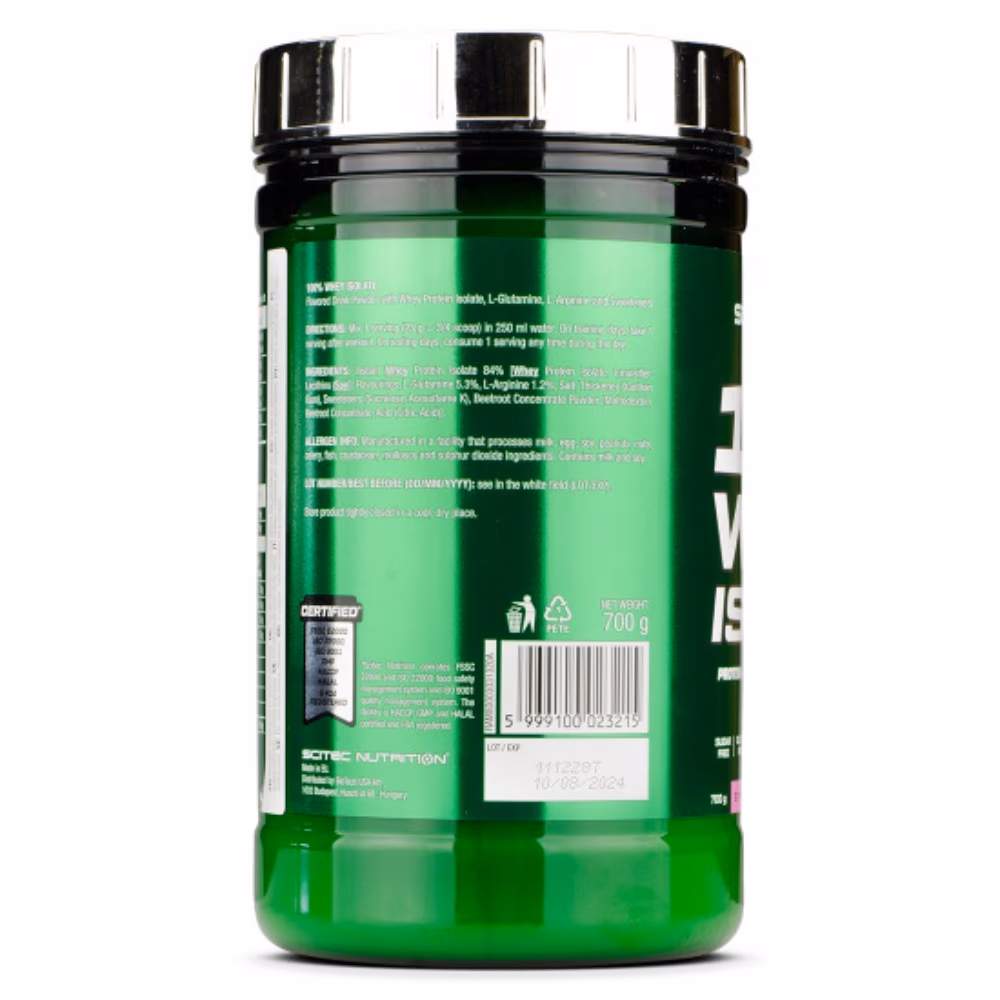 Scitec Whey Isolate Salted Caramel 700g 3