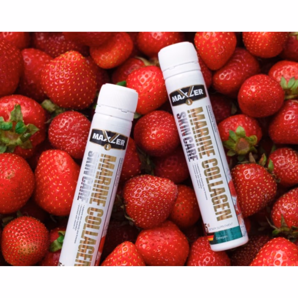 Maxler Marine Collagen Shot Strawberry 14x25ml 3