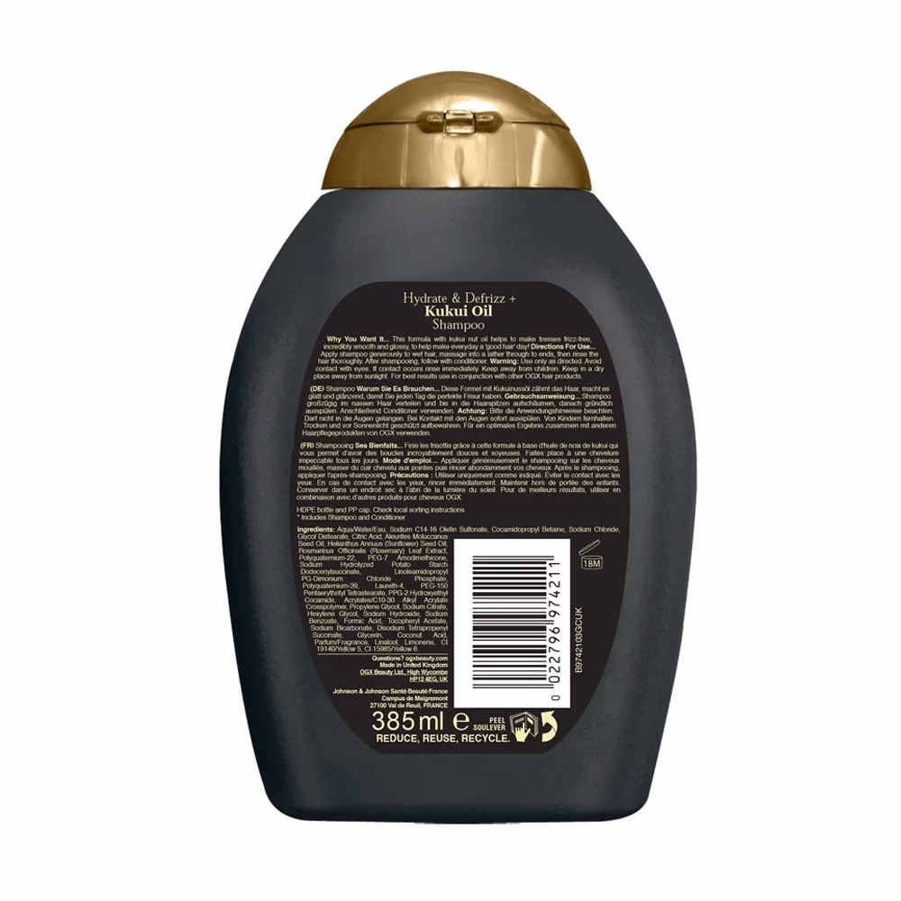 OGX Kukui Oil Shampoo 385ml 3