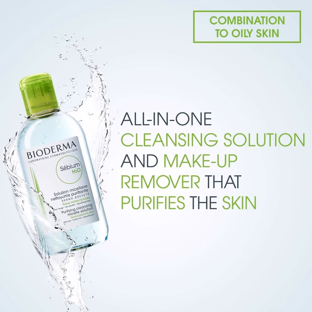 Bioderma Sebium H2O Solution 500ml 3