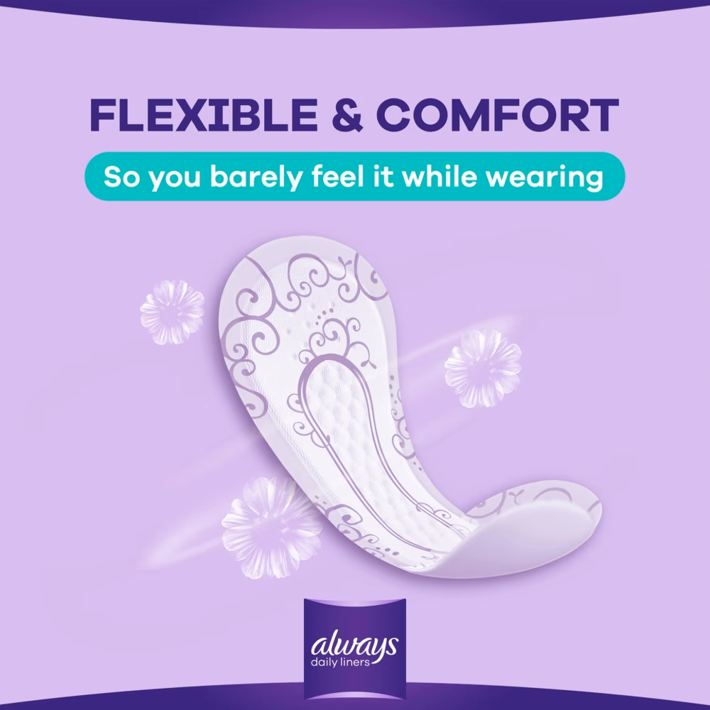 Always Daily Liners Comfort Protect Normal Fresh 40S 2