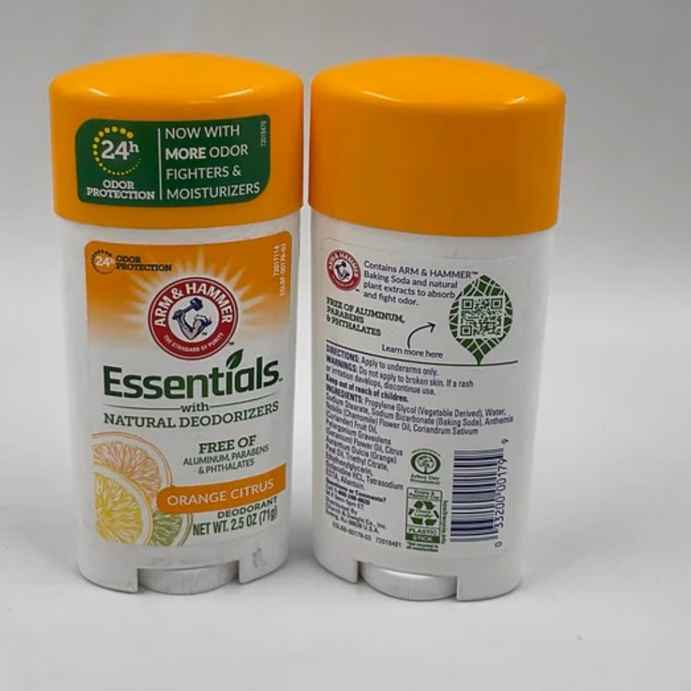 ARM and HAMMER Essentials Deodorant Orange & Citrus 71g 2