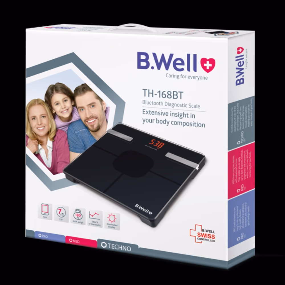 B.Well Digital Personal Scale with Bluetooth - TH 168BT 2