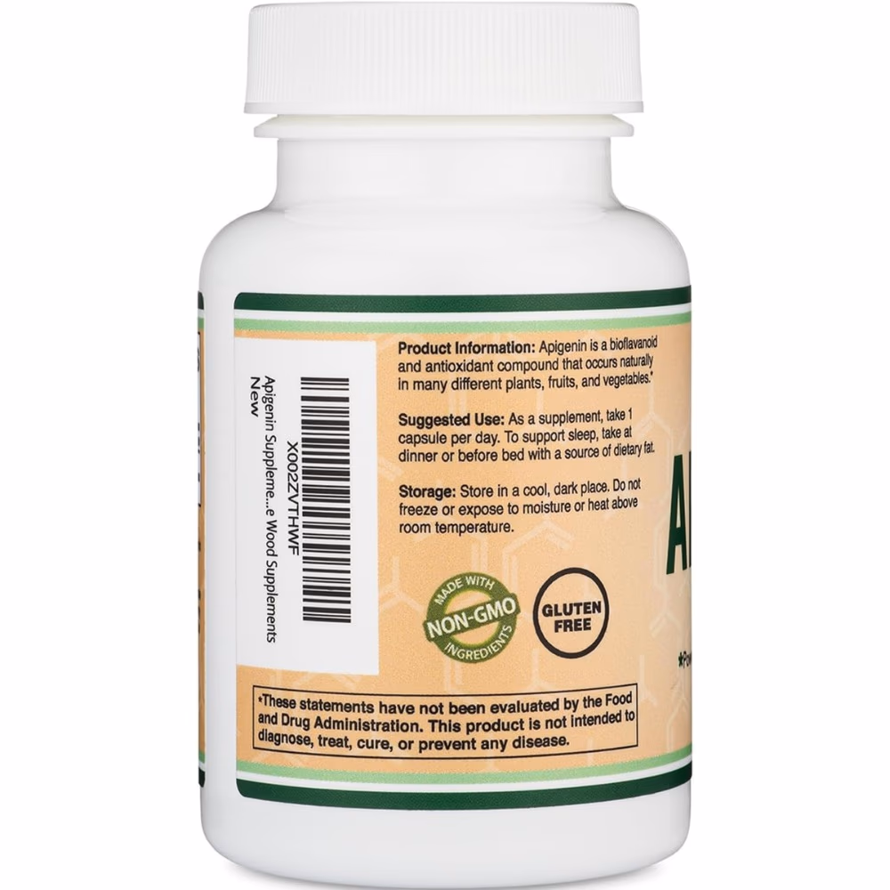 Double Wood Apigenin 50mg Capsules 120s 2