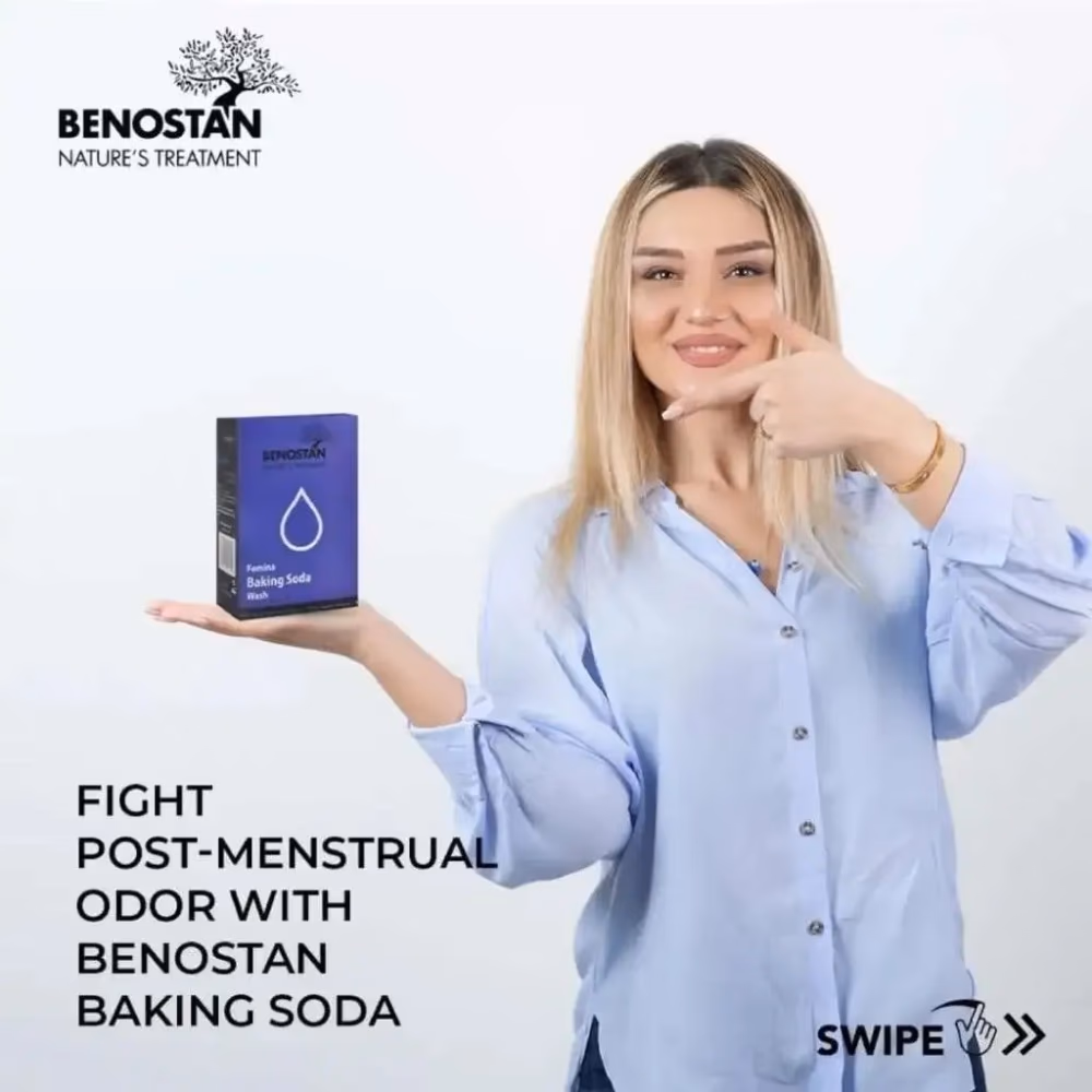 Benostan Femina Baking Soda Wash 150ml 4