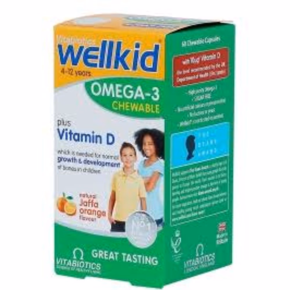 Wellkid Omega-3 Chewable Tab 90S 3